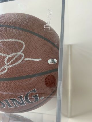 RARE SIGNED,  Michael Jordan Autographed Spalding NBA Basketball Bulls 3