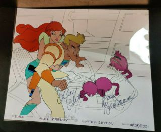 Rare Space Ace Hand Painted Animation Limited Edition Cel Signed Don Bluth,