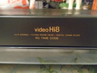 Sony Ev - S5000 Hi 8 Video 8 8mm Vcr Player Recorder Rare