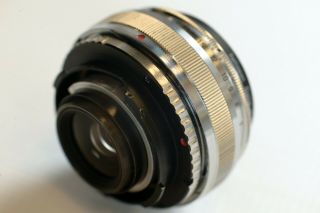 RARE VINTAGE ZEISS - OPTON 35MM F/2.  8 BIOGON LENS CONVERTED TO LEICA M - MOUNT 3