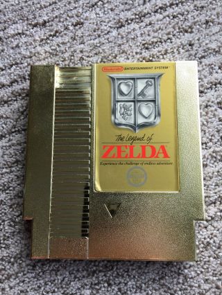 The Legend Of Zelda 5 Screw Rare (nintendo 1987) Nes Gold Well