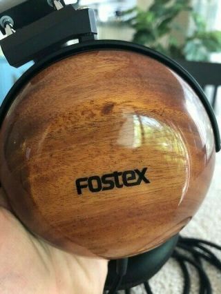 Fostex x Massdrop TH - X00 Mahogany Closed Back Wood Headphones (rarely worn) 2