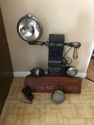 1930 - 40’s Chevy Gm Unity Dealer Light Display Rare Gm
