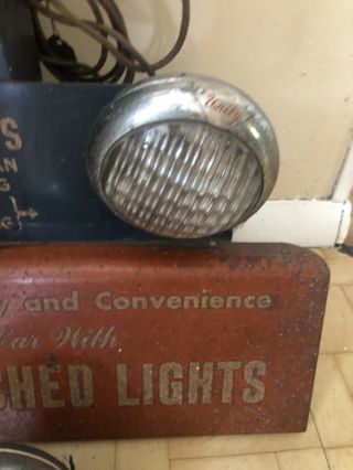 1930 - 40’s Chevy Gm Unity Dealer Light Display Rare Gm 3