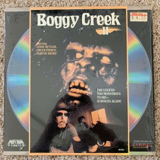 Boggy Creek Ii Laserdisc - Very Rare Horror