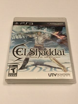 El Shaddai: Ascension Of The Metatron (sony Playstation 3,  2011) Rare