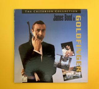 Goldfinger Criterion 2 - Laserdisc Ld Widescreen Cav Format Very Rare W/commentary