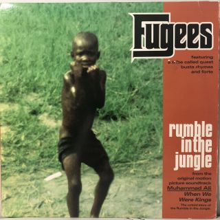 Fugees - Rumble In The Jungle (12 ") 1996 Rare A Tribe Called Quest,  Busta