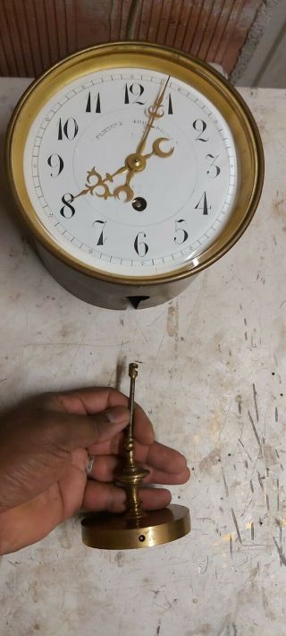 Rare Horloge Pendule 400 Jours Comtoise Carillon Foret Noire