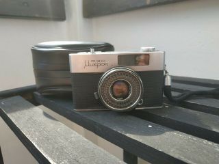 Vintage Rare Fed Mikron Half Frame Viewfinder Camera W/ Lens Helios - 89 1.  9/30