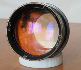 Rare Cine Lens Block Lomo Gomz G - 25 (f2.  0/100mm) (okc1 - 100 - 1) 600484