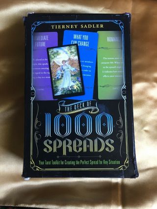 The Deck Of 1000 Spreads By Tierney Sadler Oop,  Rare
