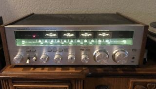 Vintage Realistic Sta - 2080 Am/fm Stereo Receiver 80 Wpc Rare Silver Face Monster