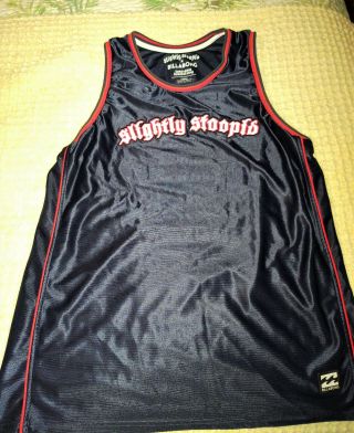 Slightly Stoopid X Billabong Jersey Size Large,  Rare Vinyl Records Package.
