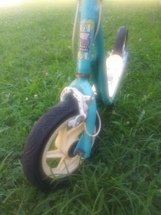 80s Gt Zoot Scoot Scooter Rare Color Old School Bmx Freestyle