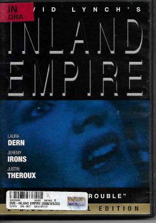 Inland Empire Directed By David Lynch Dvd 2 - Disc Special Edition Rare Oop