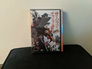 Samurai Champloo - Vol.  1 (dvd,  2005) 1 - 4 Combo Pack Soundtrack Cd Rare Katana