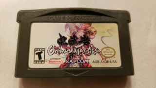 Onimusha Tactics Nintendo Gameboy Game Boy Advance Gba Rare Authentic Rpg Ds