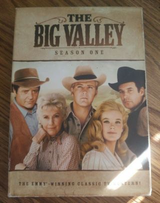 Rare Big Valley Complete 1st First Season 1 One Like 5 Disc Dvd Set
