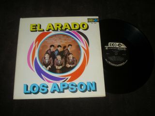 Los Apson - El Arado - Ahora Estoy Solo - Oogum Bugum - Lp Rock Surf Cover Mex Rare Ex.