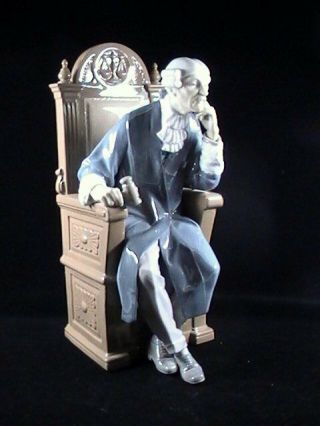 Rare Lladro Limited Edition Judge Lawyer 799 Signed Porcelain Figurine Spain