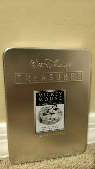 Walt Disney Treasures: Mickey Mouse In Black And White Dvd Oop Rare
