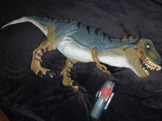 1997 Jurassic Park The Lost World Bull T - Rex Jp.  28 Complete With Survival Pod