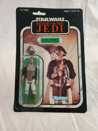 Vintage 1983 Kenner Star Wars Rotj - Lando Calrissian - Skiff Guard - Moc