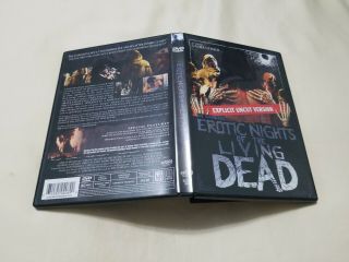 Erotic Nights Of The Living Dead Dvd Movie Explicit Uncut Version Rare Oop
