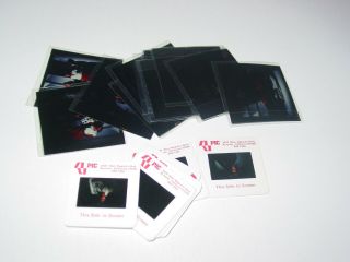 Van Halen 22 Rare 35mm,  2.  5 X 2.  5 Inch Color Slides 1984 Album Photo Outtakes