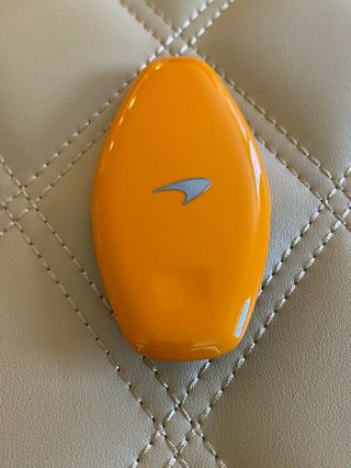Mclaren Mso Orange Key Back Cover Extremely Rare 570s 570gt 600lt 720s