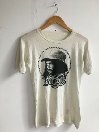Rare Paper Thin Vintage Neil Young T - Shirt Small 1969