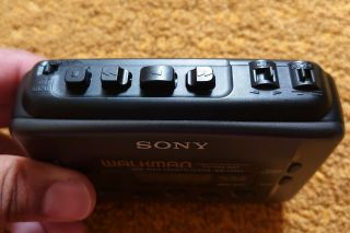 RARE SONY WALKMAN WM - FX433 TV Portable Radio Cassette Player Digital Tuning 2