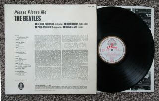 Beatles RARE VINTAGE 1964 GERMAN ' PLEASE PLEASE ME ' LP MADE FOR EXPORT NM - 2
