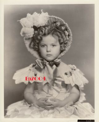 Shirley Temple Vintage Photo " The Little Colonel " 1935 Early Film Rare