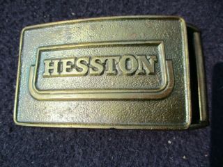 Rare Vintage 1974 Hesston Belt Buckle