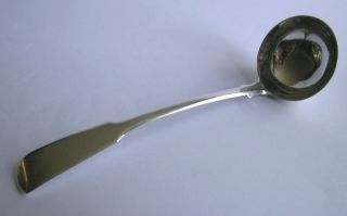 Scottish Provincial: A Rare Geo Iv Silver Toddy Ladle,  St Andrews,  C.  1820 - 30