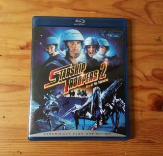 Starship Troopers 2: Hero Of The Federation On Blu - Ray Rare Oop