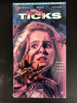 Ticks (vhs,  1993) Rare Horror