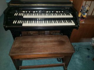 Hammond Model D Rare Low Bass B3 Jazz Organ For Repair Or Restore