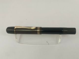 Very Rare Pelikan 100 Black Fountain Pen Pelikan Gold " K " Nib 1930 