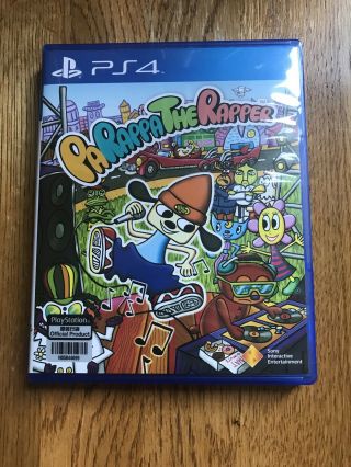 Ps4 Parappa The Rapper | English Cover | English Play Rare Disc