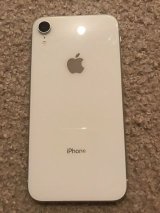 Apple Iphone Xr - 256gb - White  Rare