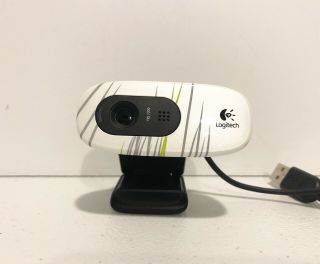 Logitech HD 720p C270 Webcam USB HD Pro MP and Mic Combo Video Conference Rare 3