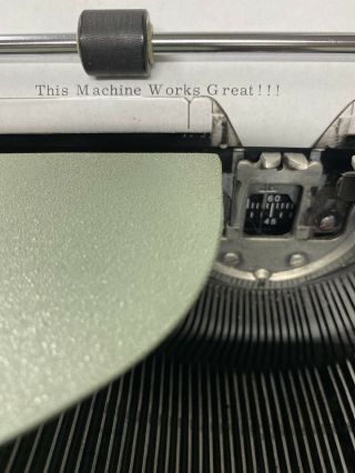 Rare Vintage IBM Executive Model 42 Electric Typewriter 2