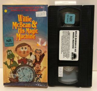 Vhs Willie Mcbean & His Magic Machine 1992 Rare Htf From Producers Of The Hobbit
