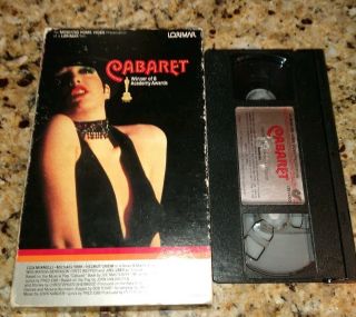 Cabaret Liza Minnelli Vhs Tape 1981 Lorimar Rare Edition