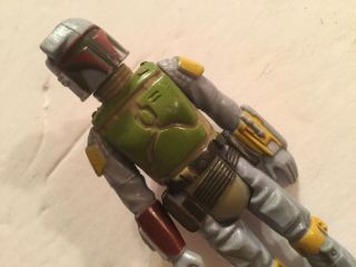 1979 Vintage Star Wars Boba Fett Yellow Paint Pads Taiwan Variant Action Figure