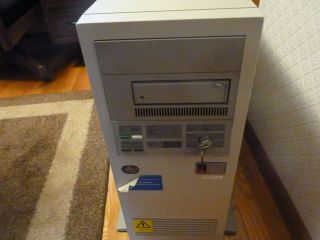 Rare Vintage Computer Ibm As400 9402 C04 With Crt And Keyboard