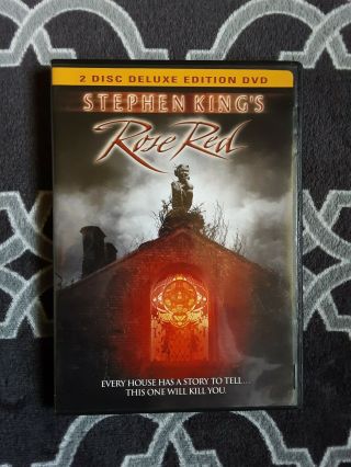 Rose Red Dvd Rare Oop - 2 Disc Deluxe Edition - Matt Ross - Stephen King Horror